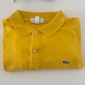 Lacoste Sunlit Yellow Polo Shirt